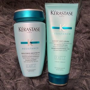 Kerastase Resistance shampoo & conditioner set